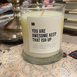 Luxury Hand-Poured Candle - White